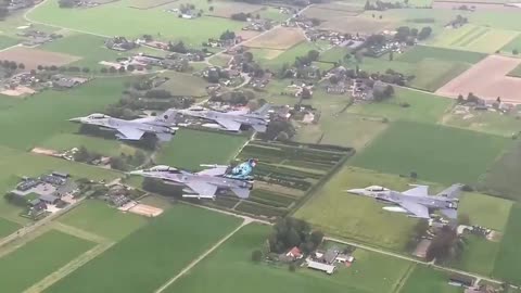 Netherlands has said "bye" to its F-16s today