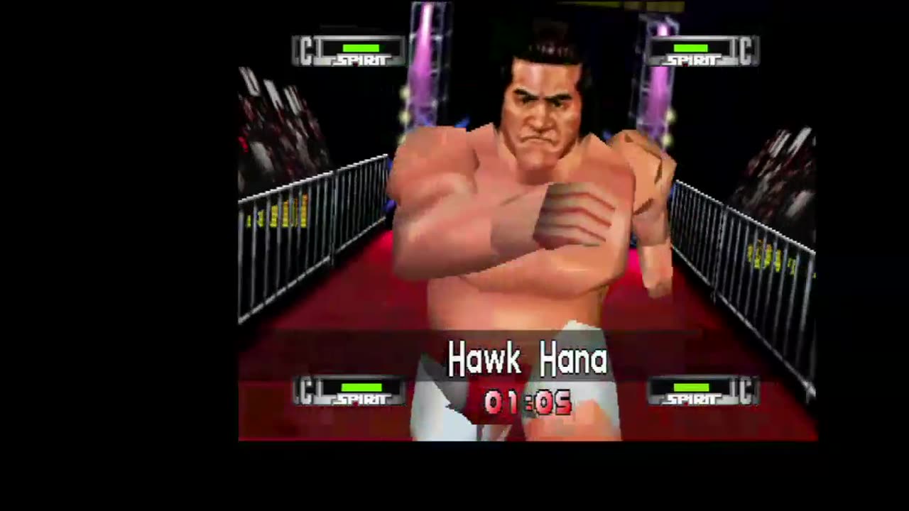 WCW Nitro - Hawk Hana - Ring Run