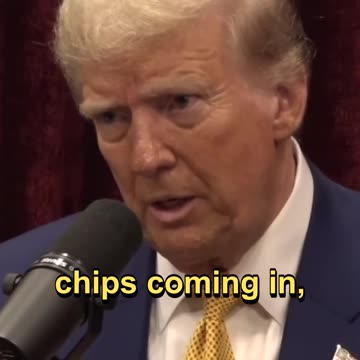 Trump on the CHIPS Deal for AI #ai #economy #trump #kamala #elections