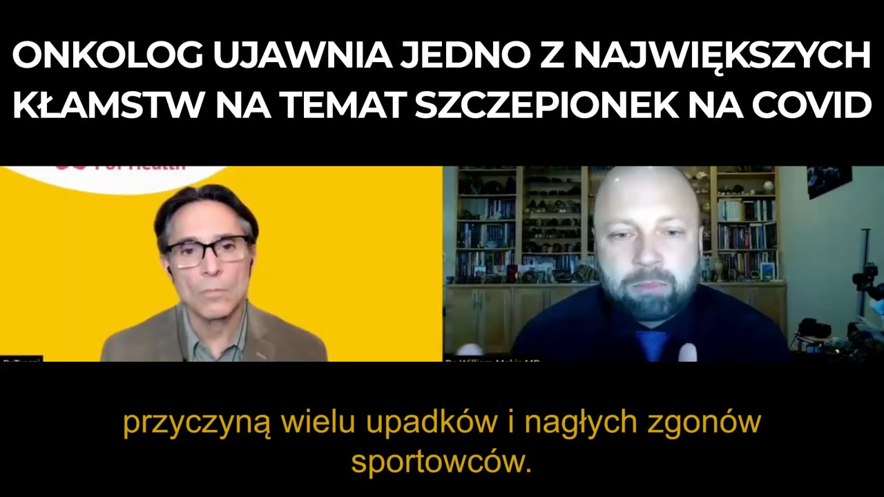 Onkolog odkrywa jedno z największych kłamstw na temat zastrzyków na CV-19 | Napisy PL