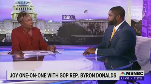 Byron Donalds HAMMERS MSNBC Host For Bigotry