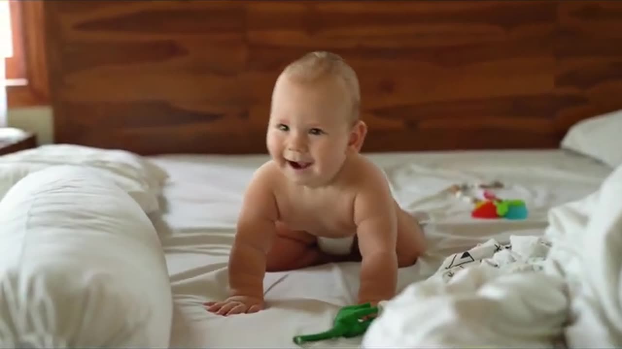 Funny baby video