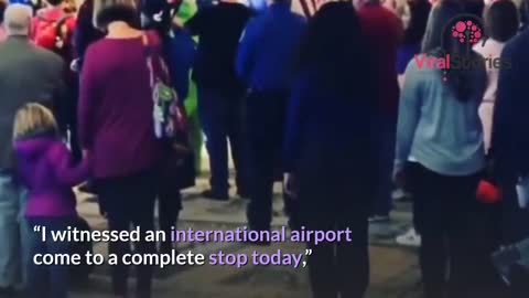 Passengers Come To A Standstill After Hearing This Sound