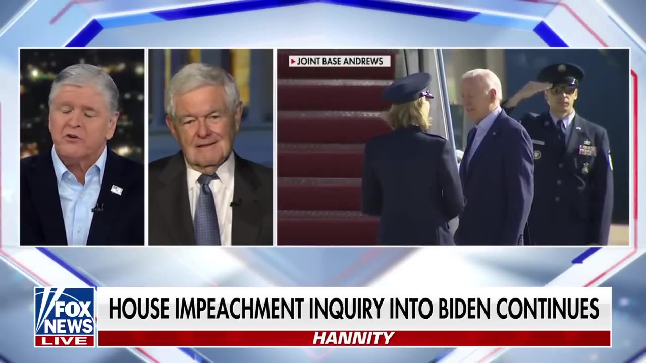 Newt Gingrich Biden's level of corruption is 'frightening'