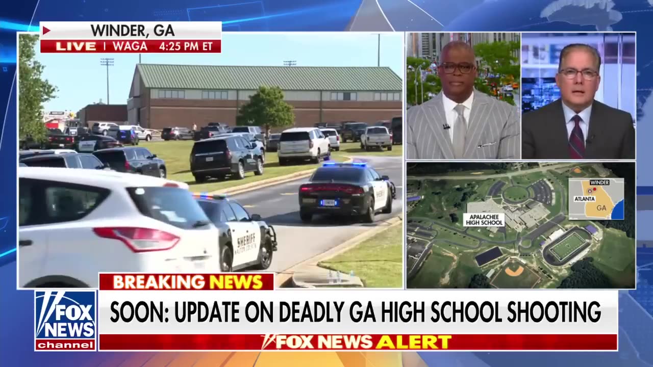 BREAKING New video shows scene of Georgia high school shooting