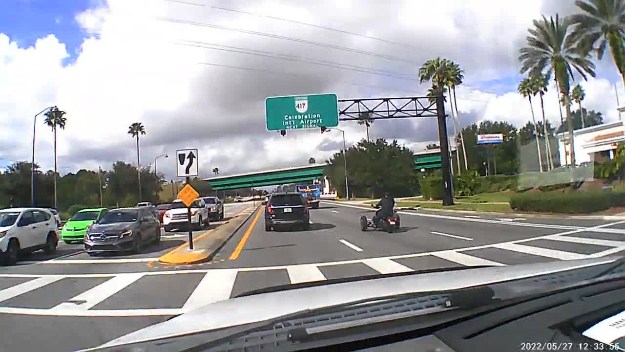 Driving Down 192 In Kissimmee, Florida