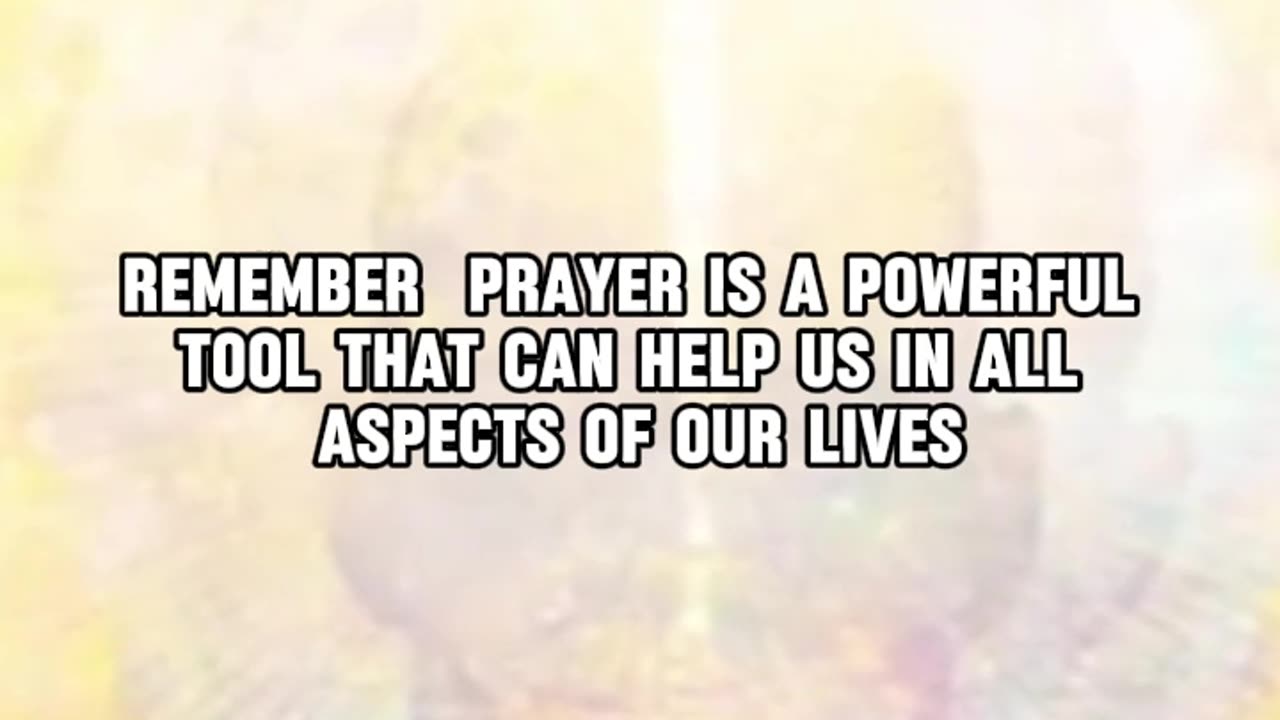 Prayer for Memory and Retention