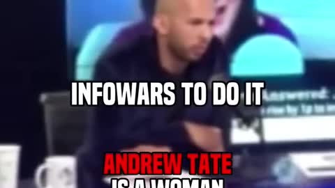 Don't forget that Andrew tate..The Top G is a women