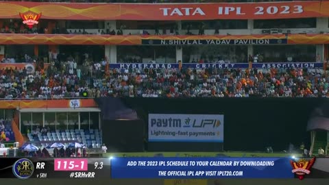 SRH vs RR Match Highlights
