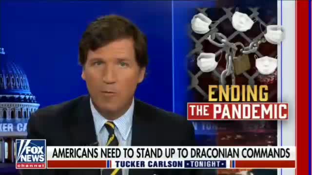 Tucker Carlson: COVID lunacy will end in 2022