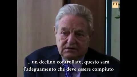 Soros, il ruolo della cina nel nuovo ordine mondiale. Criminali