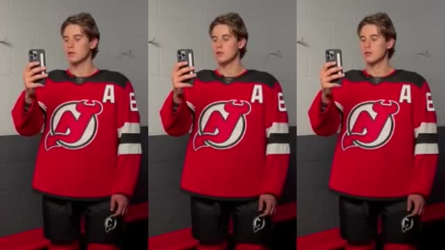 Jack Hughes everybody. #njdevils #nhl #jackhughes