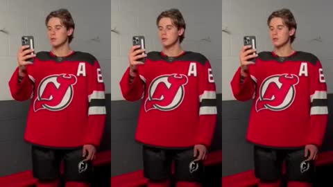 Jack Hughes everybody. #njdevils #nhl #jackhughes