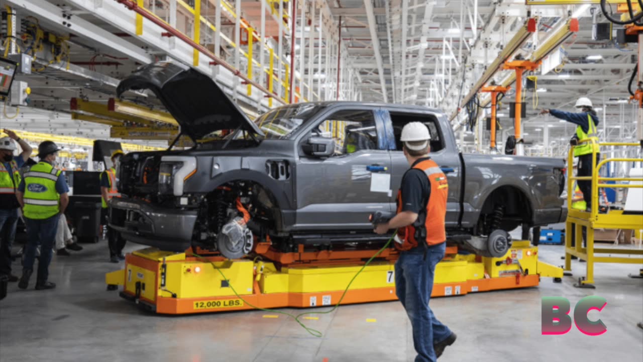 Ford to halt production of electric F-150 Lightning next month until January