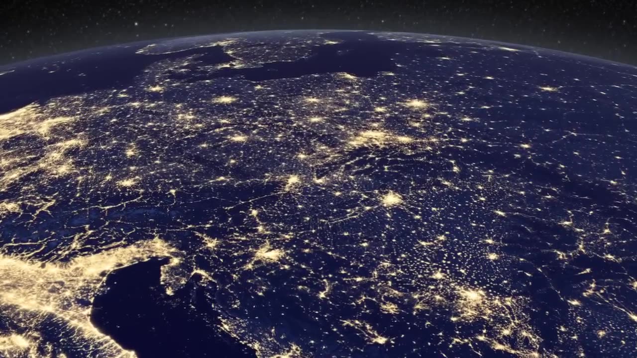 Earth at night