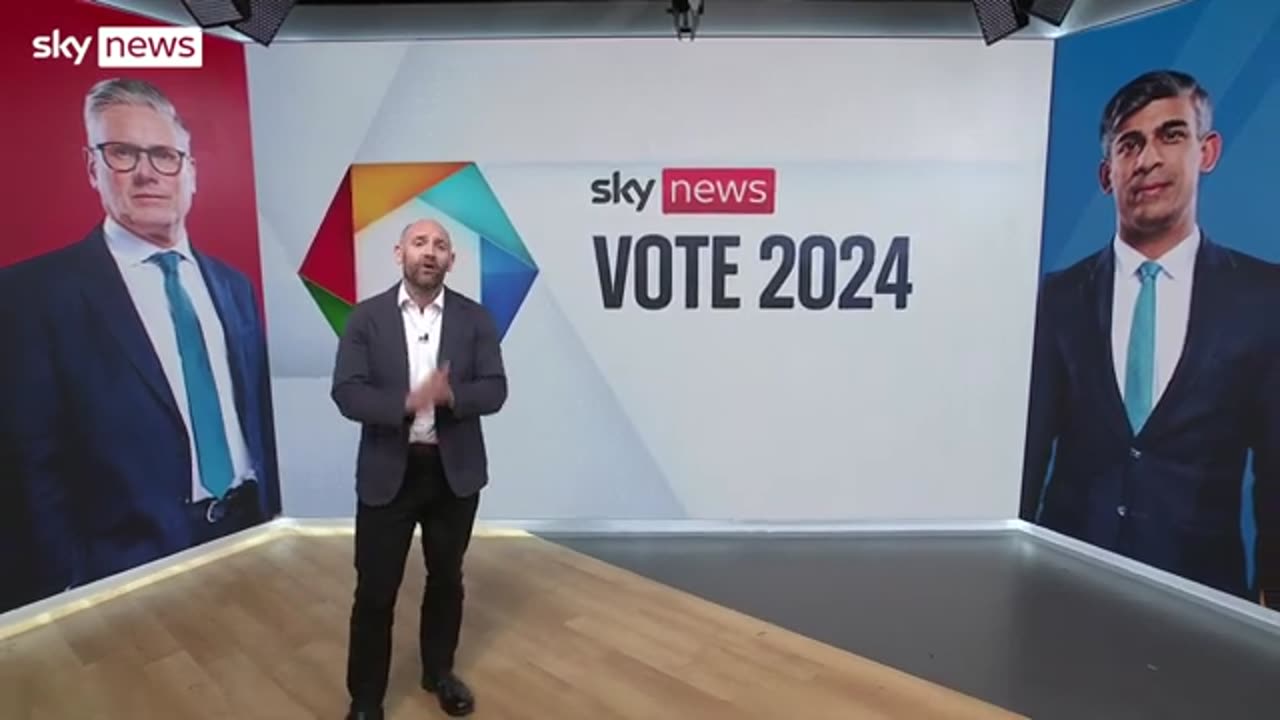 Vote 2024- What do the party leaders' campaign trails look like. Sky News