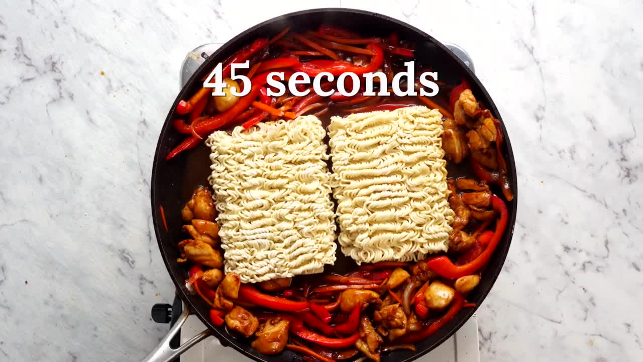 Chicken Vegetable Ramen Noodles