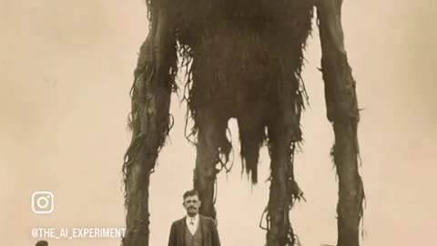 More Declassified Sasquatch Photos that shows many Weird shapes & sizes