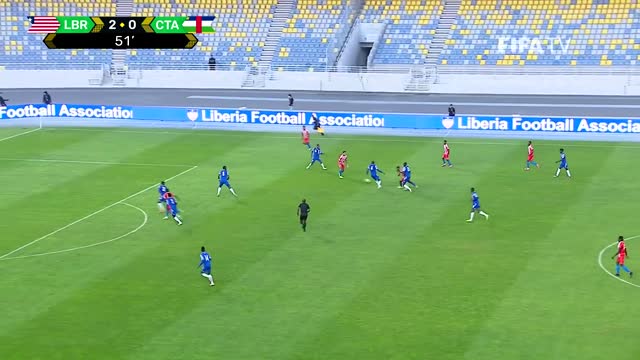 Liberia v Central African Republic FIFA World Cup Qatar 2022 Qualifier Match Highlights