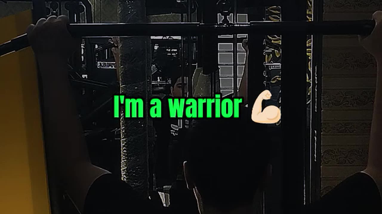 💪🏻 I'm a warrior