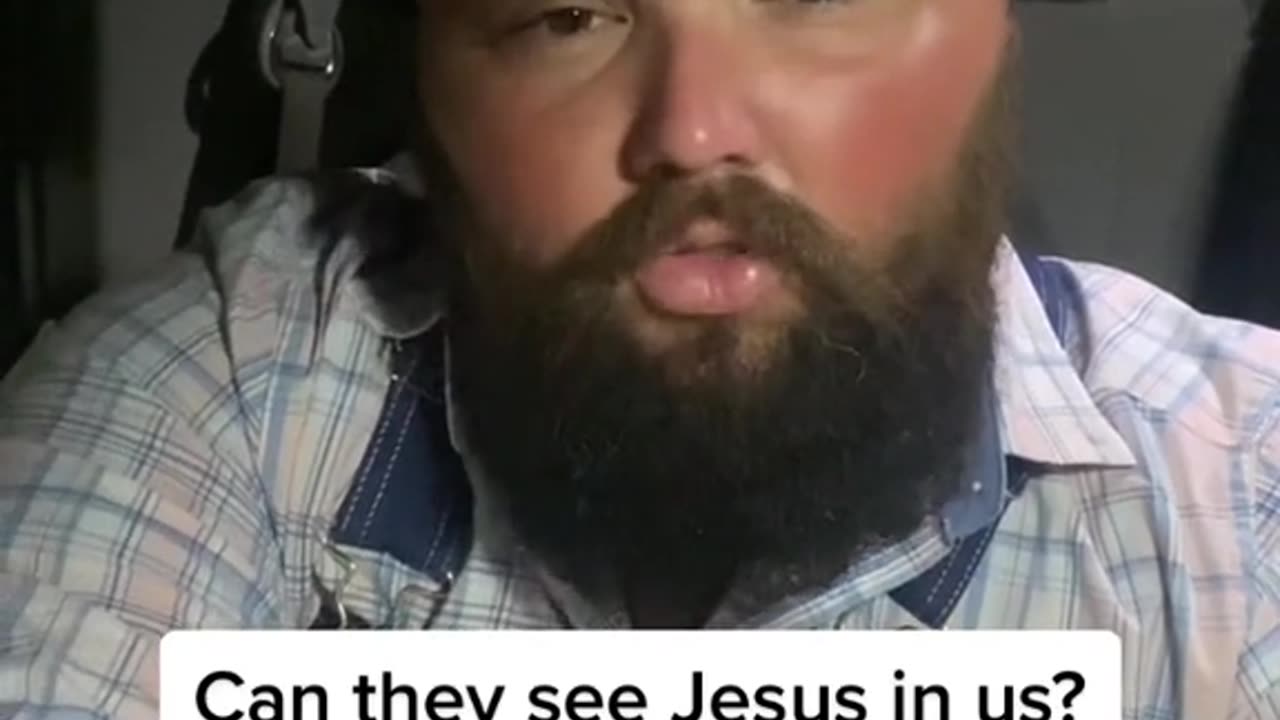 Can they see Jesus in you?