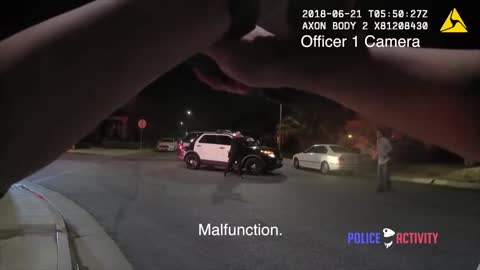 Bodycam Footage of LAPD Officers Shooting Knife-Wielding Man