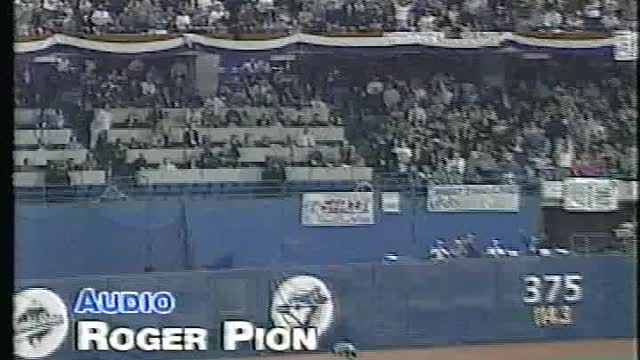 Le 3 ieme match de la série mondial de 1992 Braves D'Atlanta vs Blue Jays de Toronto