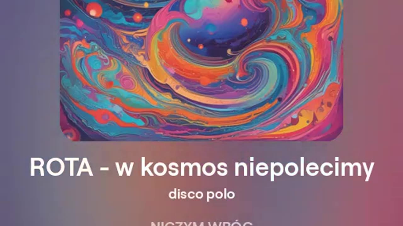 13b - ROTA - w kosmos niepolecimy - disco polo - tekst Ewa Lipka, śpiew i muzyka SI/AL 🎵 20.06.2024