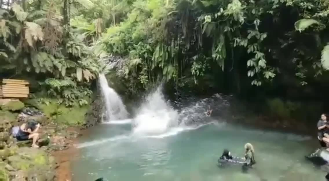 Riview curug pangeran di bogor