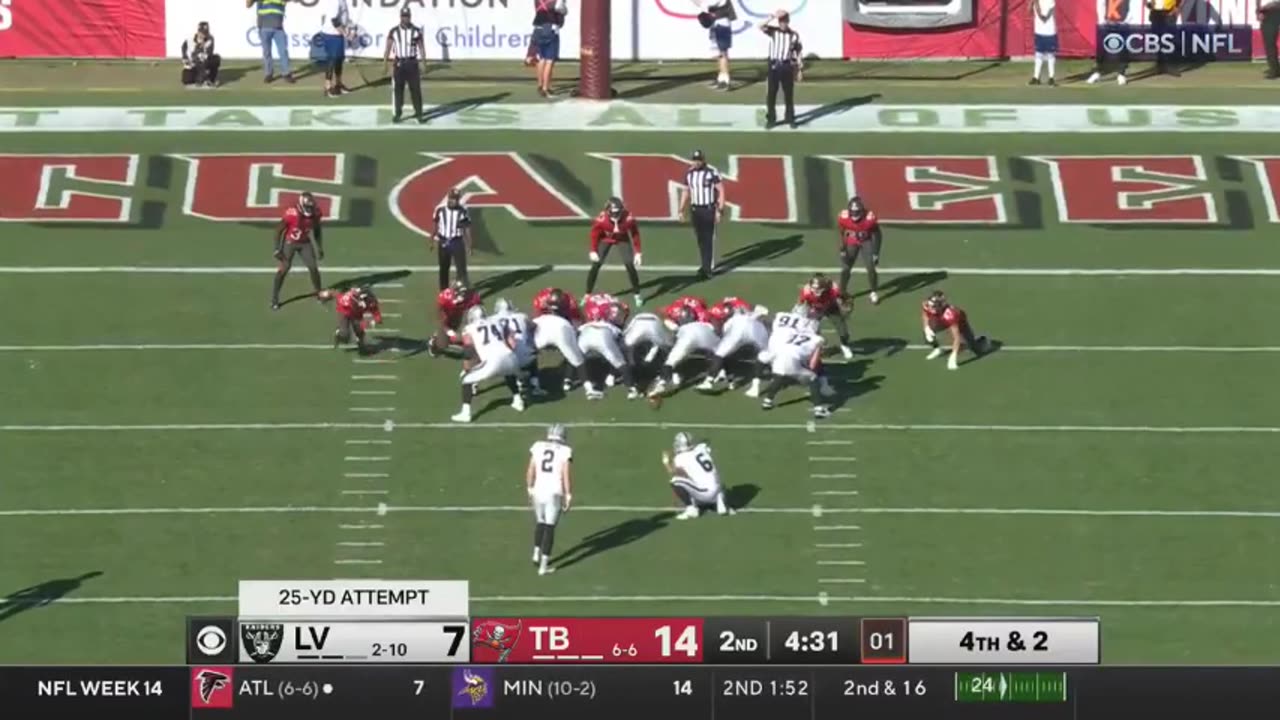 US Sports Football Feat. Raiders @ Buccaneers Highlights