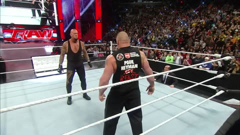 The Undertaker plays mind games with Brock Lesnar Raw, March 24, 2014 