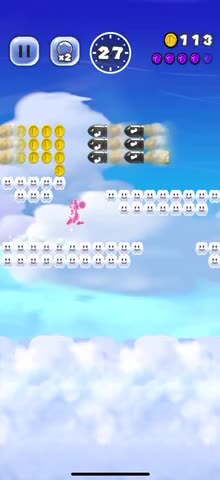 Mario Run 2-2 All Purple Coins