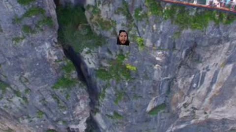 Glass bridge