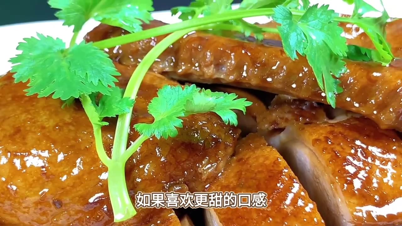 Refreshing Sour Plum Duck, easy to learn and easy to cook, so hurry up and learn it