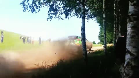 It's not easy for a rally photographer