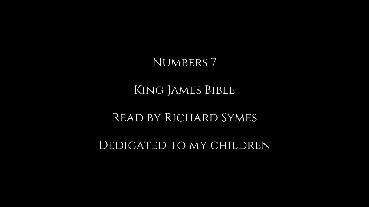 Numbers 7