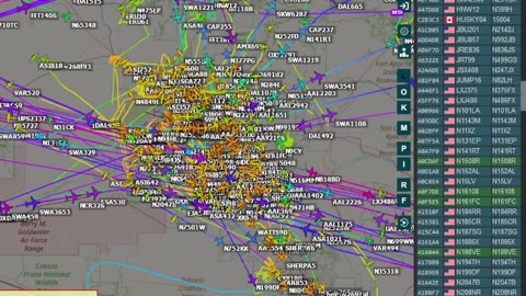 Airplane Mafias and Chemtrailers over Arizona - Nov 26th 2024 - before Turkey day -