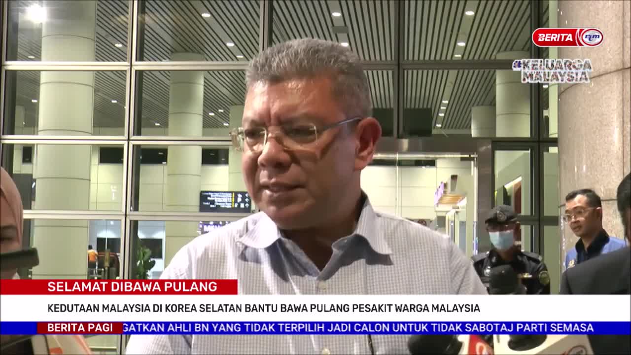 20 OKT 2022 BERITA PAGI –KEDUTAAN MALAYSIA DI KOREA SELATAN BANTU BAWA PULANG PESAKIT WARGA MALAYSIA