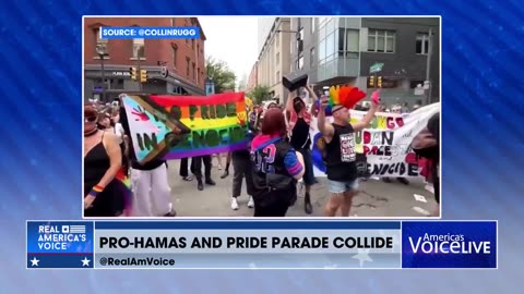 PRO-HAMAS AND PRIDE PARADE COLLIDE