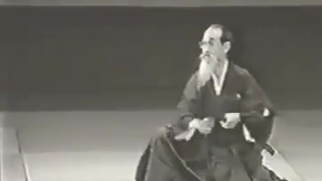 Sugino Sensei 10th Dan Master of Katori Shinto Ryu