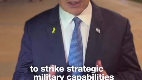 Prime Minister Netanyahu in a new video: