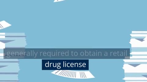 How to get Retail drug license