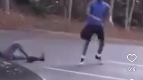 Nice Spinning Back Kick