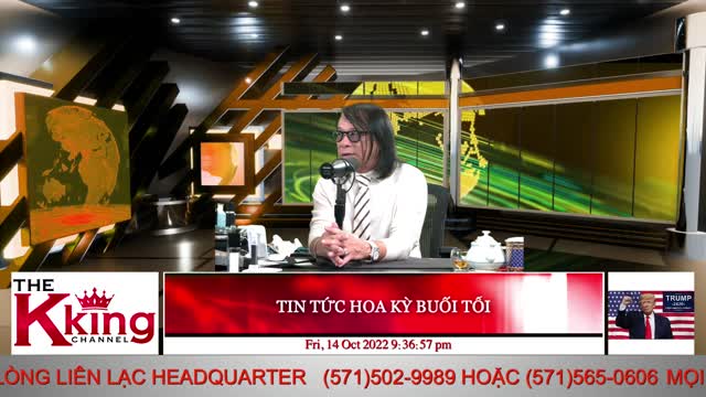 TIN TỨC HOA KỲ BUỔI TỐI - 10/14/2022 - The KING Channel