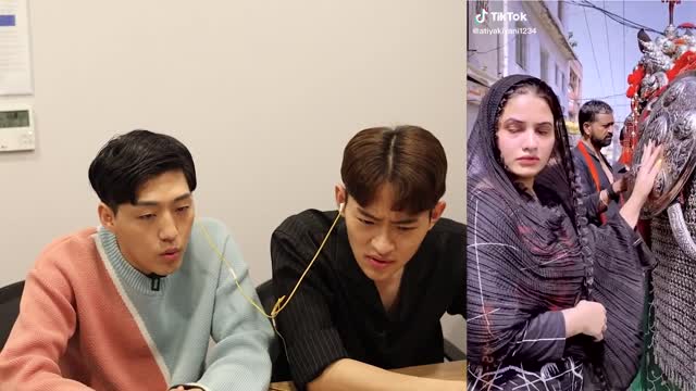 Korean guys react to Pakistan TikTok So FUNNY