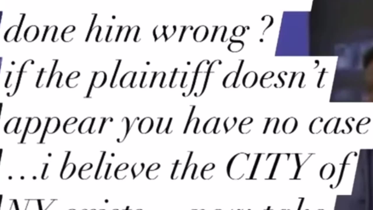 who is the man making the claim