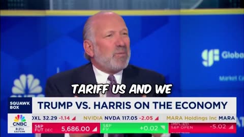 Billionaire Howard Lutnick "Trump's tariffs are a negotiation tactic to make U.S. a bunch of money."