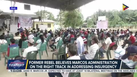 Former rebel decides to go back to the folds of the law after over 20 years of being a CPP-NPA-NDF