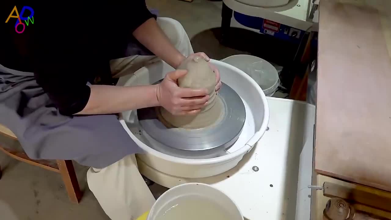 Luxury Teapot Making Process. Korean Pottery Master Craftsman