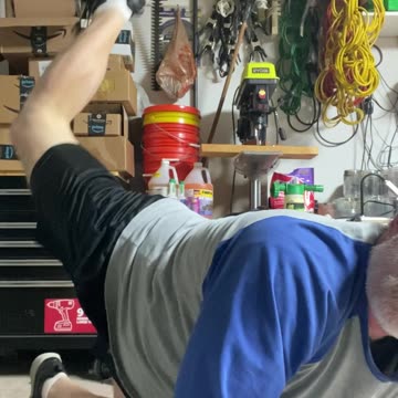 Like a giraffe playing basketball... 60-4-60, Day 27